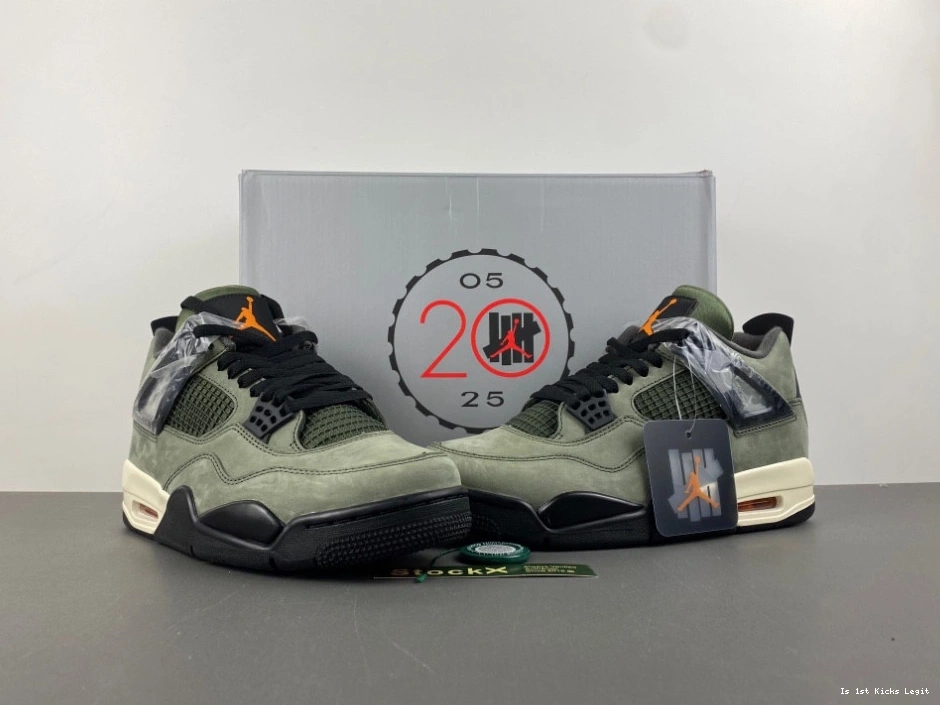 - Undefeated 2025 Jun x IB1519-200 4 Air - Jordan 1129